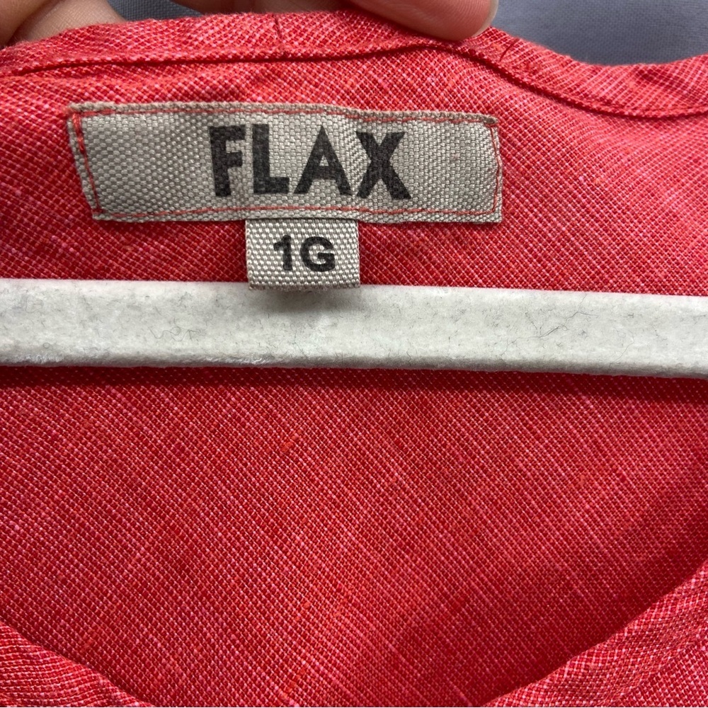 Flax Red Midi Dress - Picture 2 of 9